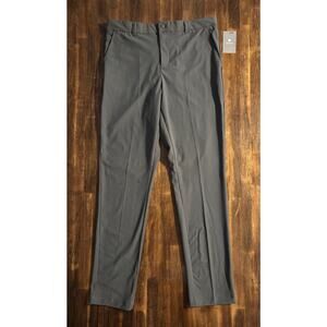 Apana Men’s 34 x 32 Pants Standard Fit Performance Golf Tapered Leg Stretch Slim